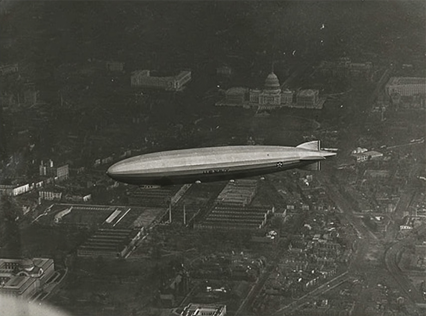 The USS Los Angeles (ZR-3).