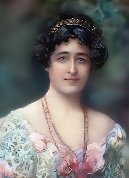 Portrait of Mary Elizabeth Hammond by Katherine Arthur Behenna (New-York Historical Society Museum & Library, undated).