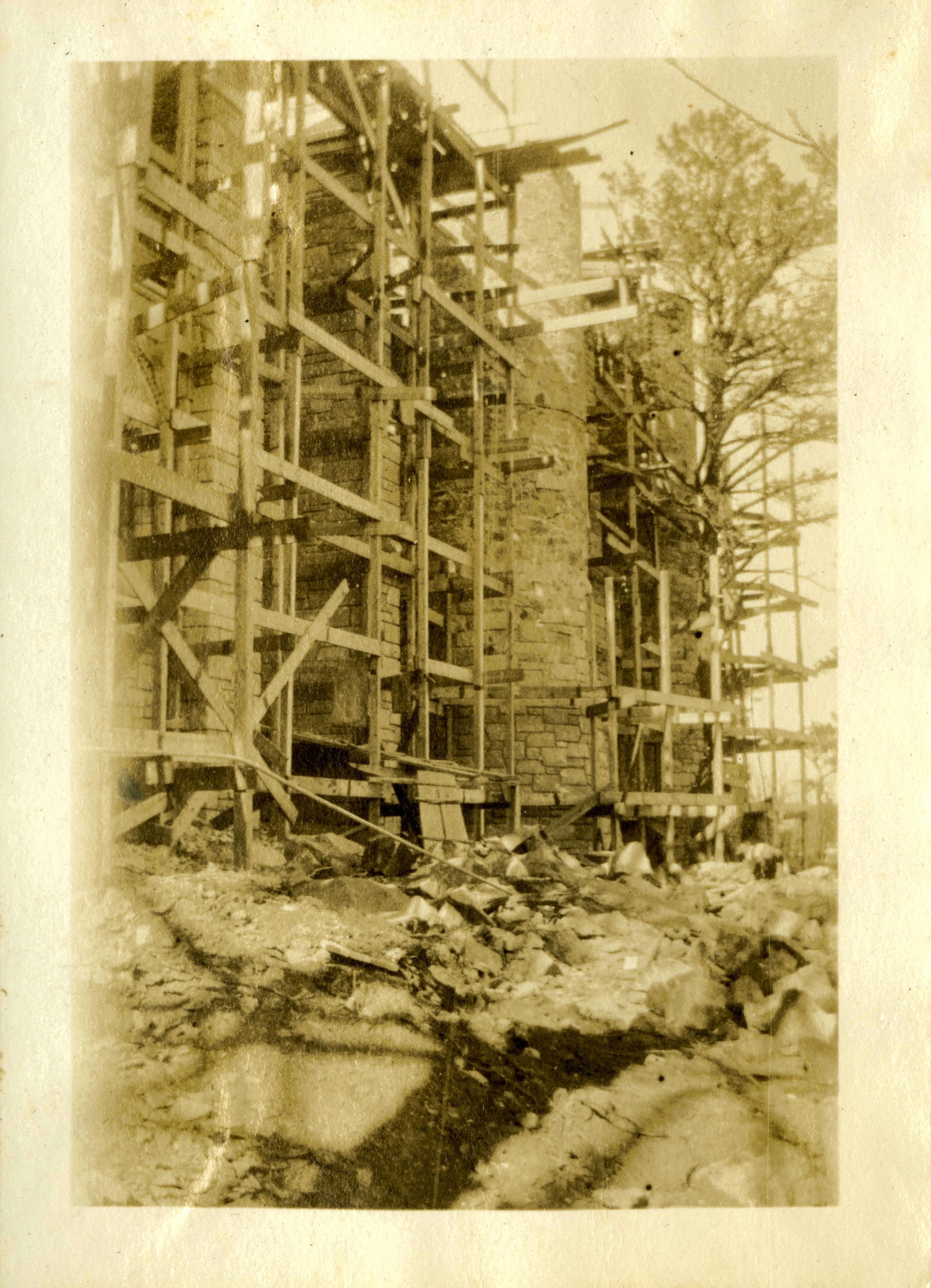 Hammond Castle Museum in Construction